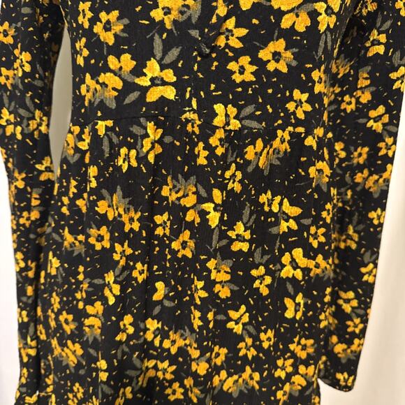 Free People Tears of Joy Floral Midi Dress Size M - Picture 4 of 11